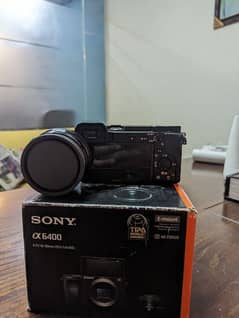 Sony| a6400 | mirrorles camera | brand new | shutter counter only 10k|