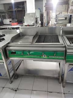 Hotplate+Grill New Available/conveyor/pizza oven/working table/counter