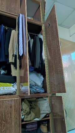 Wooden Cupboard Plus Size / Almari