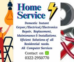 Electrician for Home Maintenance Solutions