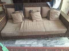 5 seater sofa 2 side tables and one table