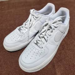 Nike Air Force 1 Low Triple White Unisex Shoes (Preloved)