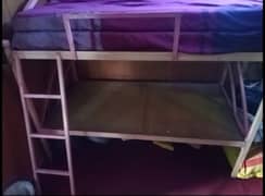 Bunk bed ( with a slide for kids )