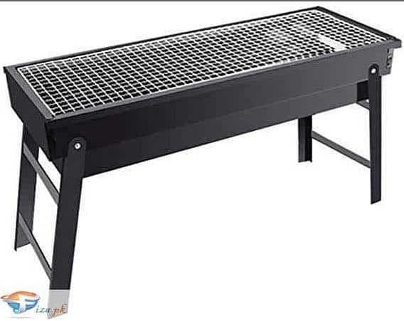 Portable Foldable BBQ Barbecue Charcoal Grill 1