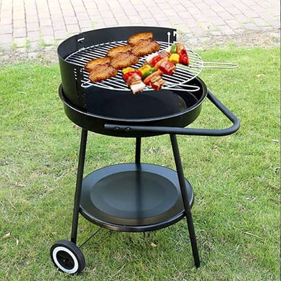 Portable BBQ Grill Steel | Plate BBQ Camping Cookin| BBQ Outdoor 0