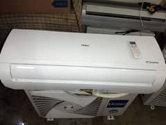 Haier DC inverter 1.5 ton hot and cool with warranty