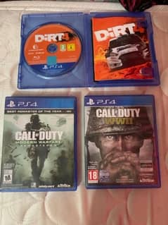 Ps4 games in mint condition