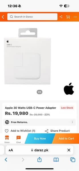 APPLE ORIGINAL 30 Watts Adapter 6