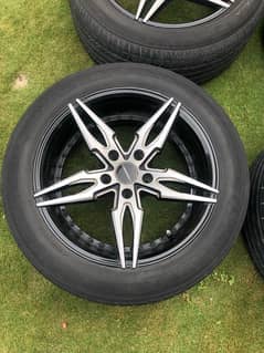 Vossen 17inch rims tyres 17" 5nut wheels