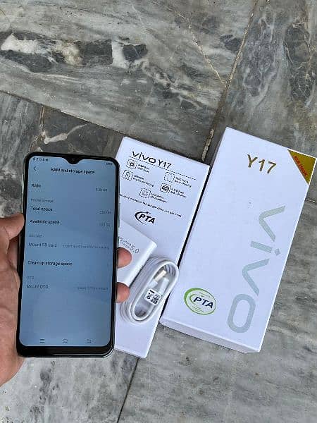 Vivo Y17 8/256 With Full Box For Sale 5
