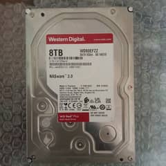 WD 8TB Red Plus NAS Hard Drive 3.5" SATA 6Gb/s HDD
