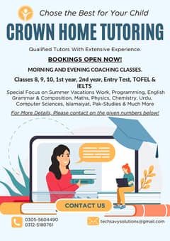 Crown Home and Online Tutoring