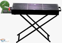 BBQ Grill With Hand Blower Big | charcoal bbq grill in pakistan
