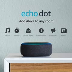 echo Amazon Alexa dot 3 Brand-new form uk