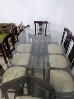 Dining table 8 chairs