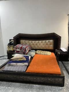 Pure wood BED SET for sale