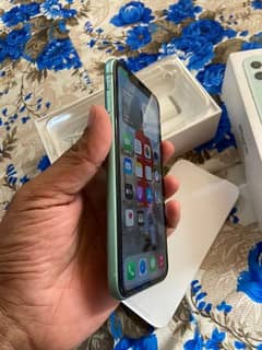 iPhone 11 128 GB full box call number 03066627571