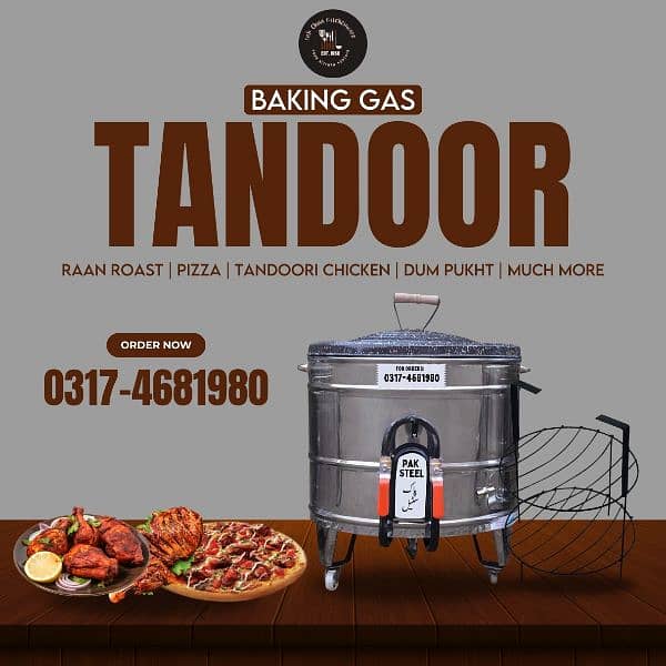 Smart Mobile Gas Tandoor on wholesale prices buffet dishes glassware 1