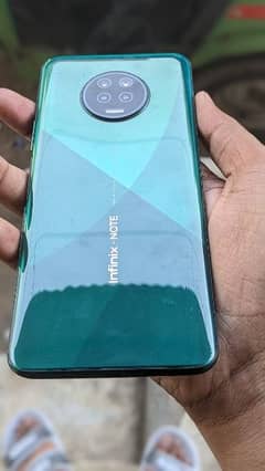 infinix note 7 6/128 all ok with box