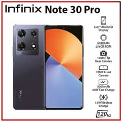 infinix Note 30 Pro Black color