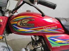 United bike  70cc 2020 model
