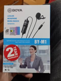 Boya BY-M1 genuine mic with box