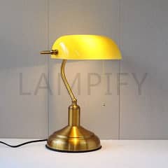 Banker Side Table Lamp