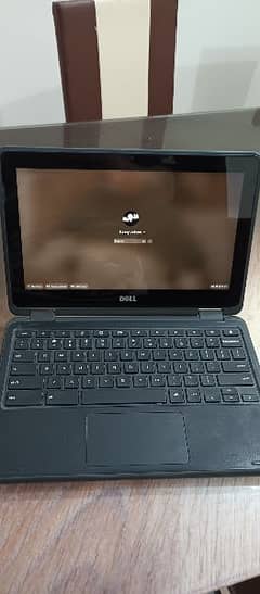 Dell chrome book 11 fully touch screen 2 days battery backup