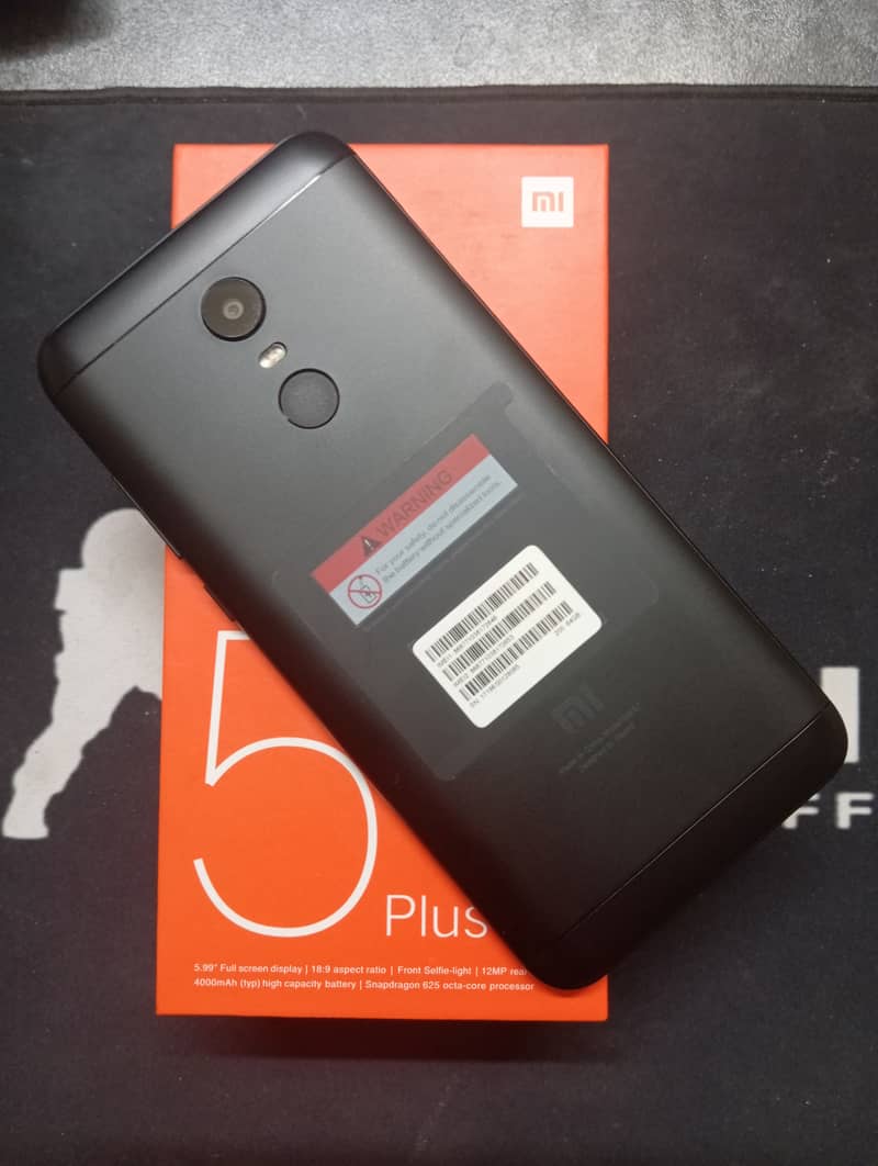 REDMI 5 PLUS 4GB RAM 64GB STORAGE WITH BOX CALL-03335635777 6