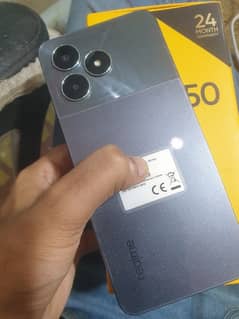 Realme note 50 4/128 only one month used + box charger