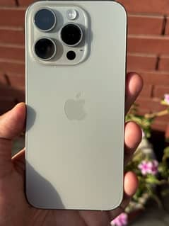 Iphone 15 pro natural titanium jv