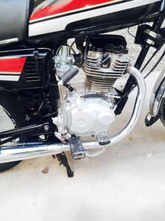 Honda CG 125 2003 model Lahore number