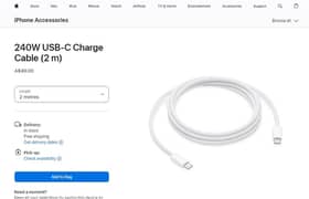 IPhone 15 Charger Cable
