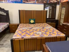 double bed/bed set/Turkish bed set/furniture/single bed glossy bed set