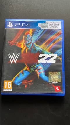 Selling WWE 2K22 for ps4