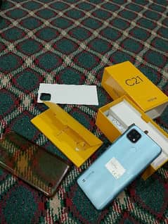 Realme C21 4/64 10/10 New Phone One Hand use
