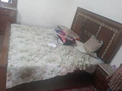 Double Bed With Side Tables. . . . . Dressing And Matress