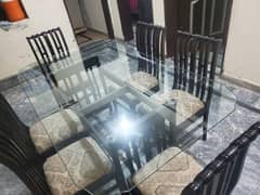 Dining table with 6chairs