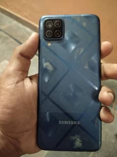 Samsung Galaxy A12 Blue color condition 10 By 10 (4/128GB)