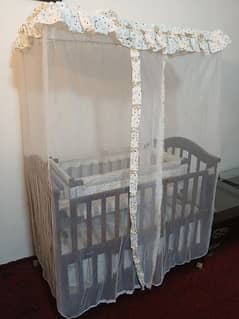 Baby cot with complete Accessories