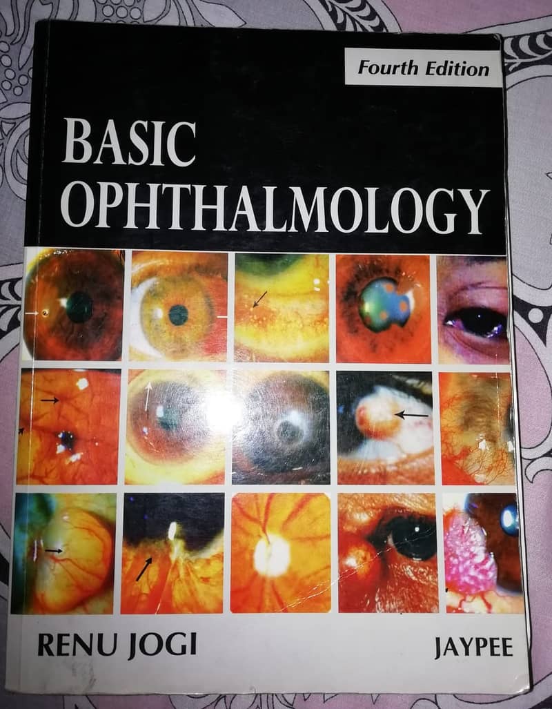 Basic Opthalmology Jogi, Jatoi, ENT Dhingra 4th year medical books 2