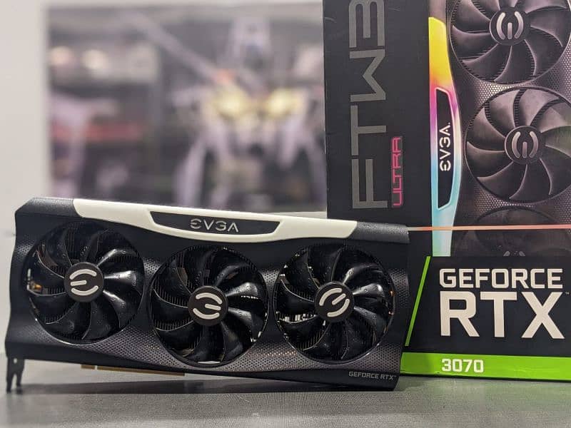 Nvidia GeForce RTX 3070 EVGA FTW 3 Ultra - Computer Components - 1087346199