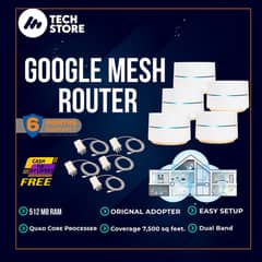 Google Mesh/WiFi/Mesh Router System/NLS-1304-25 AC1200_Pack of 5(Used