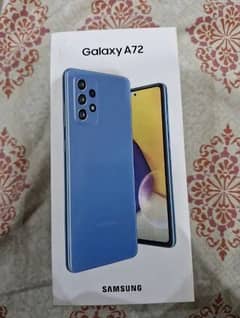 samsung a72 8/128 with box