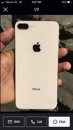 exchange possibil hy I phone 8plus 64gb pta approved  03424176237whats