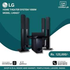 LG HOME THEATRE 5.1 CHANNEL 1000 WATTS LHD657