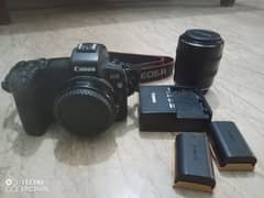 Canon eos R with ftz adoptor