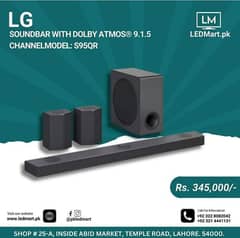 LG FLAGSHIP SOUNDBAR S95QR 810 WATTS