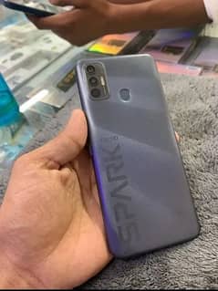 Tecno spark 7 pta approved 2+32 touch break 03438502897 whtsp