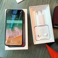 iPhone X Stroge/256 GB PTA approved for sale 0336=046.8944
